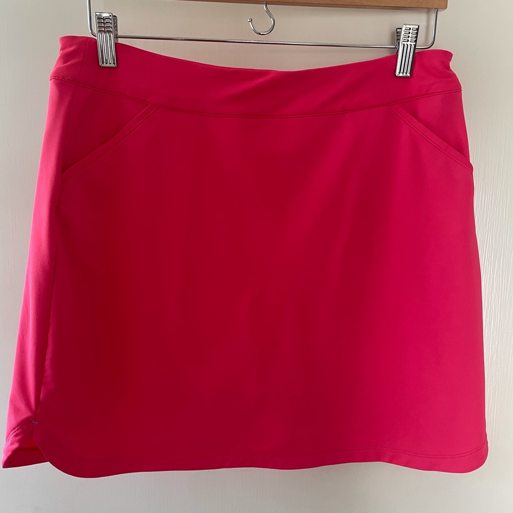 Ladies Peter Millar Skort, tennis, golf, hot pink, size Medium